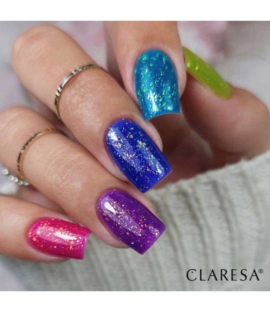 CLARESA  Gel Polish Claresa Rainbow Jello Base Coat VIOLET 5ml CLARESA  Gel Polish Claresa Rainbow Jello Base Coat VIOLET 5ml