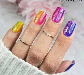 CLARESA Gel Polish Claresa Rainbow Jello Base Coat YELLOW 5ml