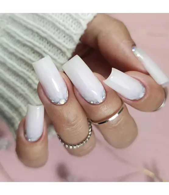 Megastar Silver Flicker Uv/Led Art Gel 10Gr.