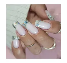 Megastar Silver Flicker Uv/Led Art Gel 10Gr.