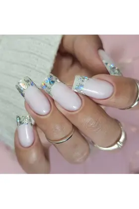 Claresa Megastar Silver Flicker UV/LED Art Gel 10gr.