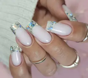 CLARESA Claresa Megastar Silver Flicker UV/LED Art Gel 10gr. CLARESA Claresa Megastar Silver Flicker UV/LED Art Gel 10gr.