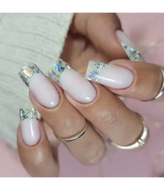 Claresa Megastar Silver Flicker UV/LED Art Gel 10gr.