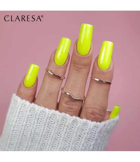Claresa FUNKY DISCO 1 Yellow Groove Gel Nail Polish 5 g (Limited Collection)