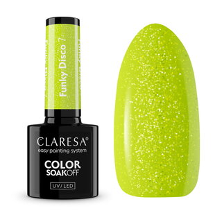 Claresa UV/LED Gellak 5ml Funky Disco 7 LIME LIGHT