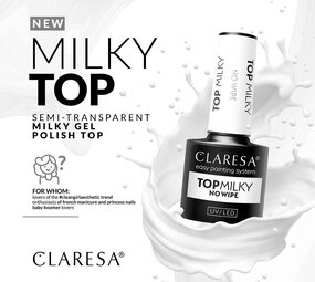 CLARESA TOP COAT  MILKY 5G
