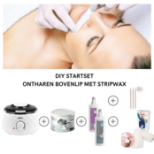Startset Ontharen Bovenlip met Stripwax – Compleet en Langdurig Glad