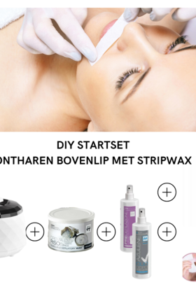 Startset Ontharen Bovenlip met Stripwax