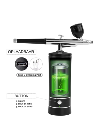 Beauty Box Cosmetics Airbrush incl. Cleaningpot Beauty Box Cosmetics Airbrush incl. Cleaningpot