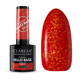 CLARESA Gel Polish Claresa Rainbow Jello Base Coat RED CLARESA Gel Polish Claresa Rainbow Jello Base Coat RED