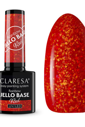 Rainbow Jello Base Coat Red