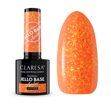 Gel Polish Claresa Rainbow Jello Base Coat AMBER
