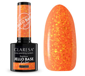 CLARESA Gel Polish Claresa Rainbow Jello Base Coat AMBER