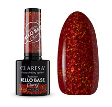Gel Polish  Rainbow Jello Base Coat Cherry