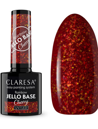 RAINBOW JELLO BASE COAT CHERRY