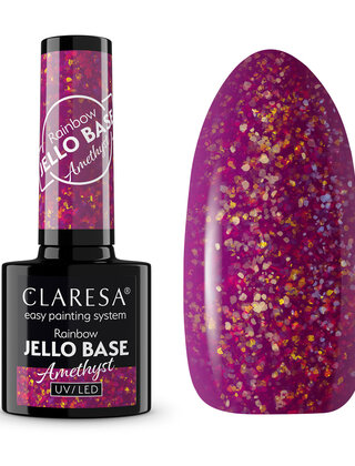 Rainbow Jello Base Coat Amethyst