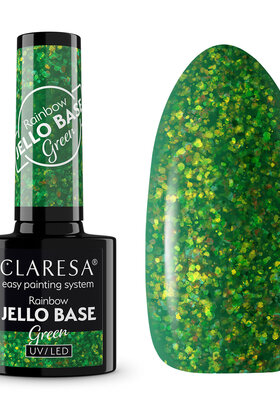 Rainbow Jello Base Coat Green