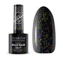 Gel Polish Claresa Rainbow Jello Base Coat BLACK
