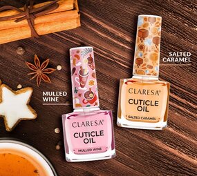 CLARESA CLARESA SALTED CARAMEL nagelriemolie 5 ml CLARESA CLARESA SALTED CARAMEL nagelriemolie 5 ml