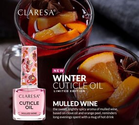 CLARESA CLARESA MULLED WINE Nagelriemolie 5 ml CLARESA CLARESA MULLED WINE Nagelriemolie 5 ml