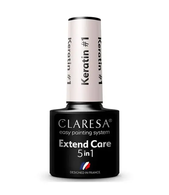 Claresa Extend Care 5in1 Keratin #1 |  Nagelverlenging tot 1 cm