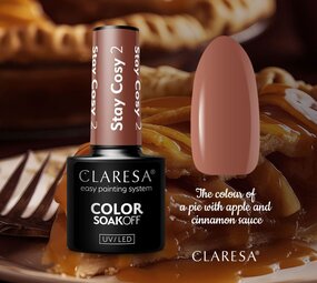 CLARESA Claresa | Gel Polish | STAY COSY 2 | 5 g CLARESA Claresa | Gel Polish | STAY COSY 2 | 5 g