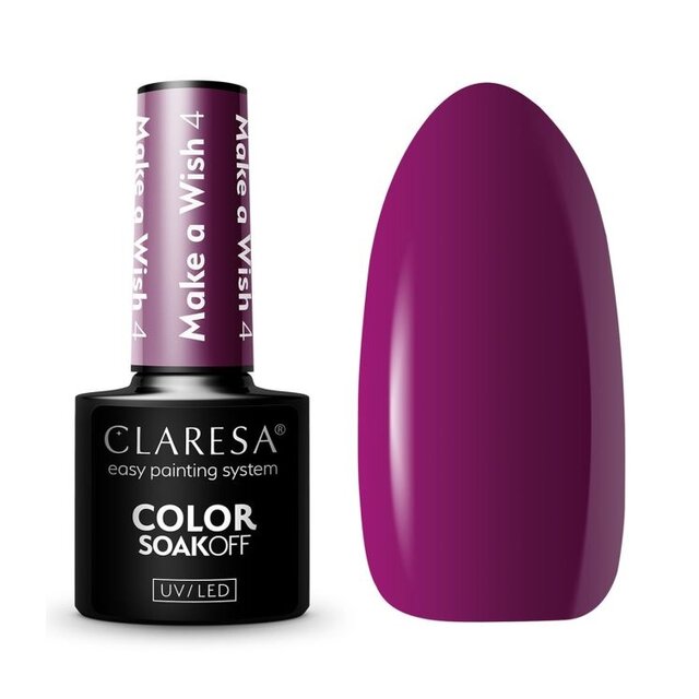 Claresa MAKE A WISH 4 Gel Nail Polish 5 g