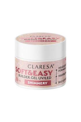 SOFT & EASY BUILDERGEL SHIMMERY  12 GR.