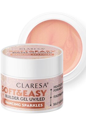 SOFT & EASY BUILDERGEL , DANCING SPARKLES  12GR.