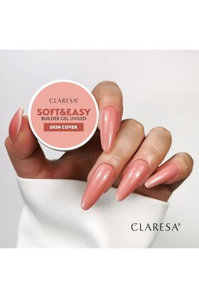 Claresa Soft & Easy Buildergel  UV/LED |SKIN COVER I 12 gr.