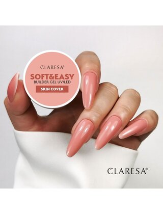 Claresa Soft & Easy Buildergel  UV/LED |SKIN COVER I 12 gr.