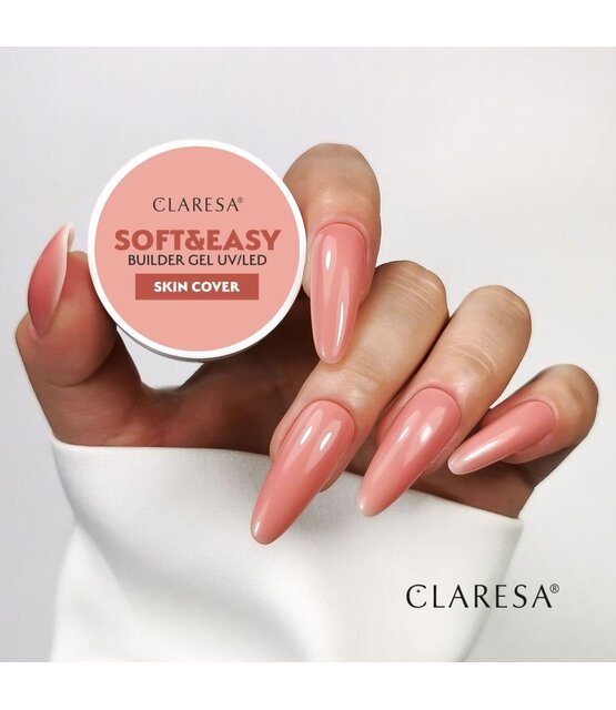 Claresa Soft & Easy Buildergel  UV/LED |SKIN COVER I 12 gr.