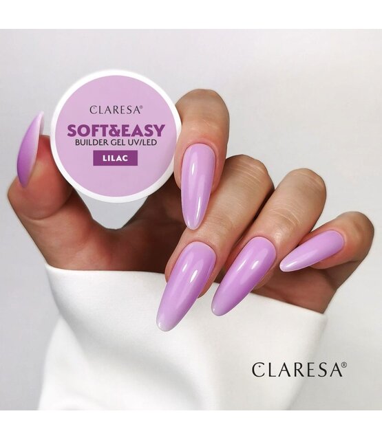 Claresa Soft & Easy Buildergel  UV/LED |LILAC I 12 gr.