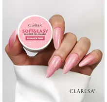 Claresa Soft & Easy Buildergel  UV/LED |GLIMMER PINK I 12 gr.
