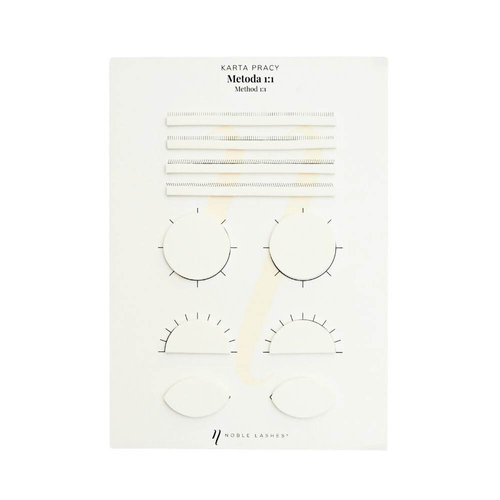 Noble Lashes Oefenbladen voor Wimperextensions: Essentiële Tools voor Wimperstylisten Noble Lashes Oefenbladen voor Wimperextensions: Essentiële Tools voor Wimperstylisten