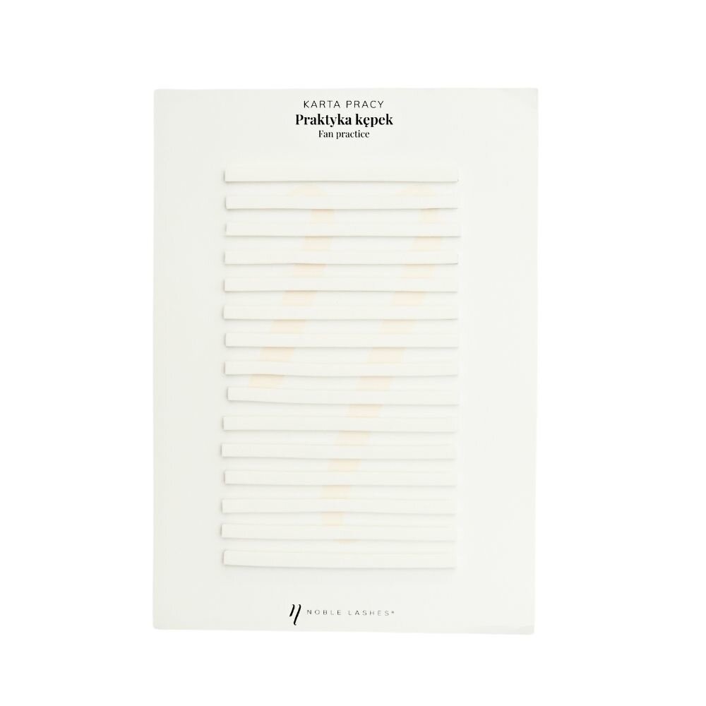 Noble Lashes Oefenbladen voor Wimperextensions: Essentiële Tools voor Wimperstylisten Noble Lashes Oefenbladen voor Wimperextensions: Essentiële Tools voor Wimperstylisten