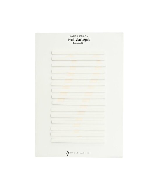 Oefenbladen voor Wimperextensions: Essentiële Tools voor Wimperstylisten