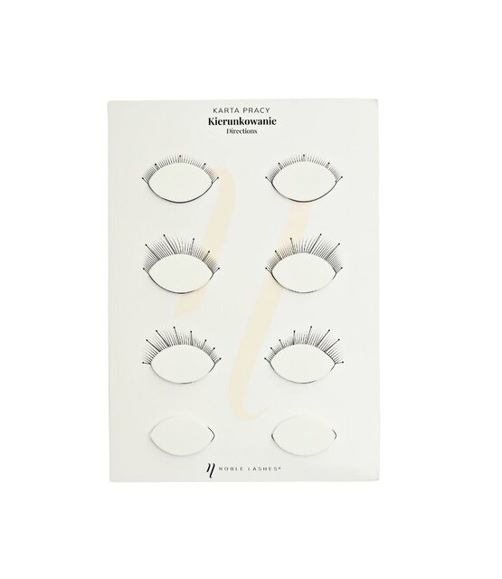 OEFENBLADEN VOOR WIMPEREXTENSIONS