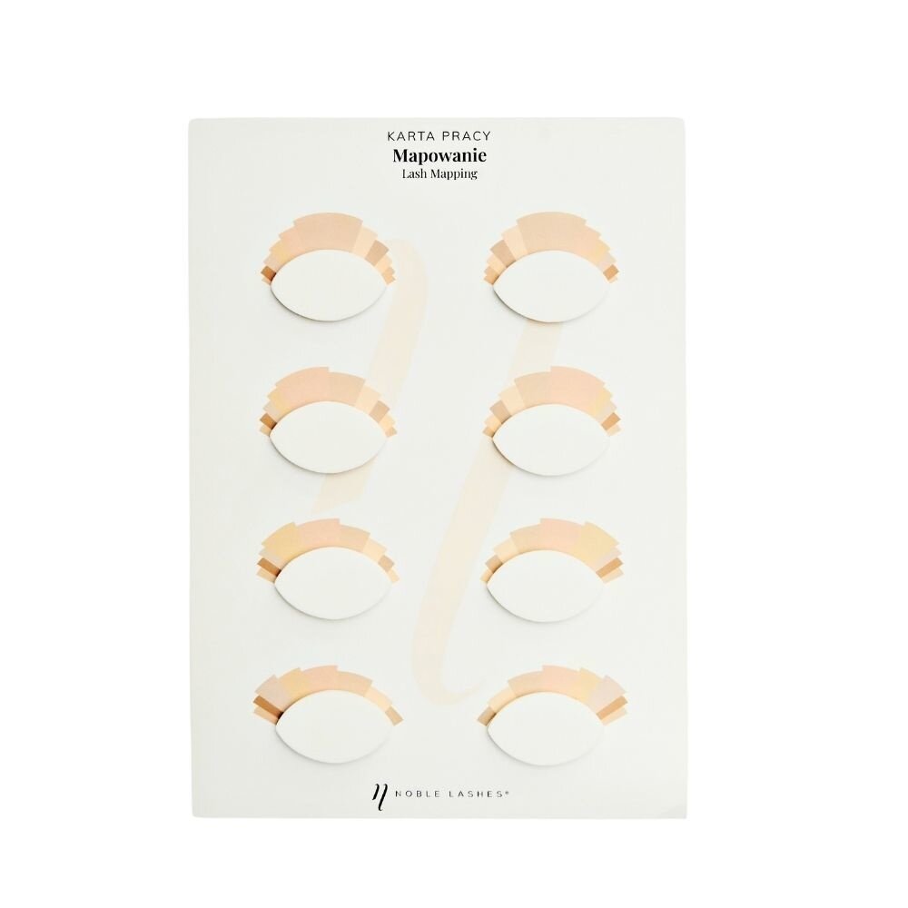 Noble Lashes Oefenbladen voor Wimperextensions: Essentiële Tools voor Wimperstylisten Noble Lashes Oefenbladen voor Wimperextensions: Essentiële Tools voor Wimperstylisten