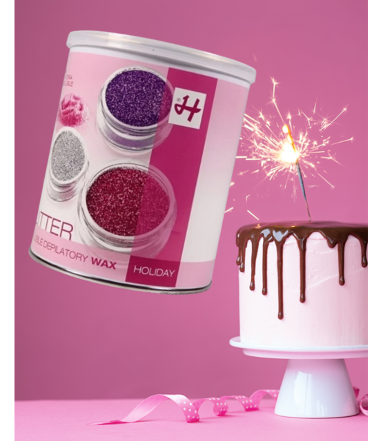 Glitter Gel Stripwax