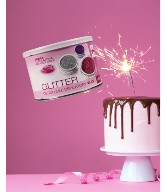 Glitter Gel Stripwax – Hypoallergene Gelhars