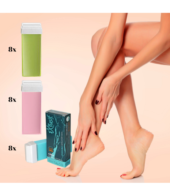 Stripwax Refills 3 X 8 , 100 Ml, Voor 3 Huidcondities