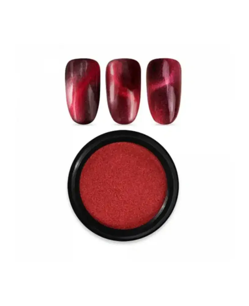 moyra MOYRA Magnetic Cat Eye Pigment Powder 02 Rood: Maak Magnetisch Effect moyra MOYRA Magnetic Cat Eye Pigment Powder 02 Rood: Maak Magnetisch Effect