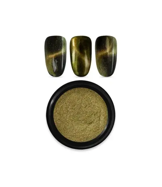 Magnetic Cat Eye Pigment Powder - 03 Gold