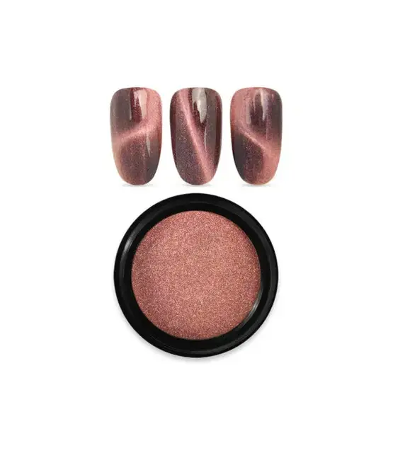 Magnetic Cat Eye Pigment Powder - 04 Rose