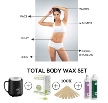TOTAL BODY WAX SET MACADAMIA