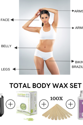 Total Body Wax Set Macadamia