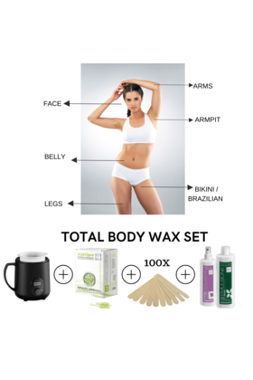 Total Body Wax Set Macadamia