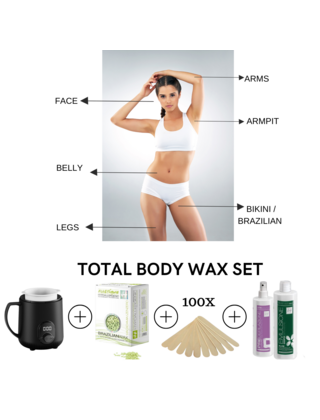 Total Body Wax Set Macadamia