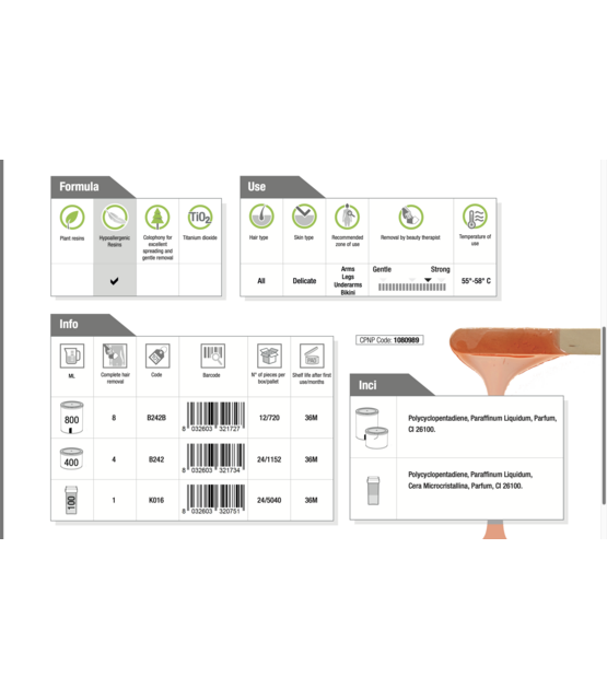 Gel Stripwax Aardbei – Hypoallergene Gelhars